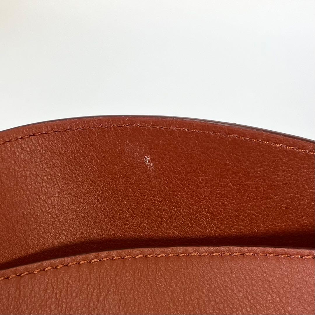 J&M DAVIDSON　2way　ゴンドラ　ショルダーバッグ　レザー　ブラウン