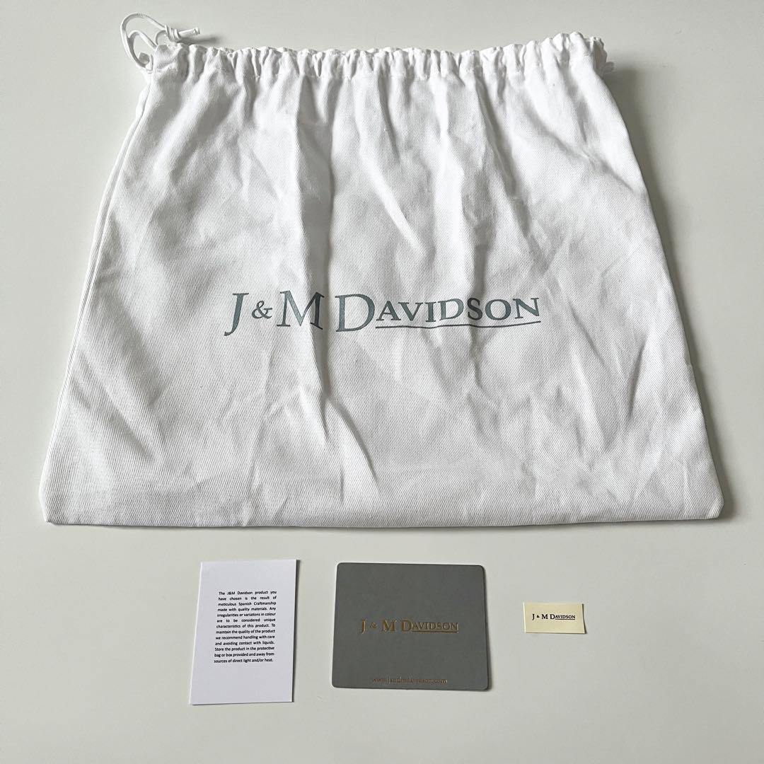 J&M DAVIDSON　2way　ゴンドラ　ショルダーバッグ　レザー　ブラウン