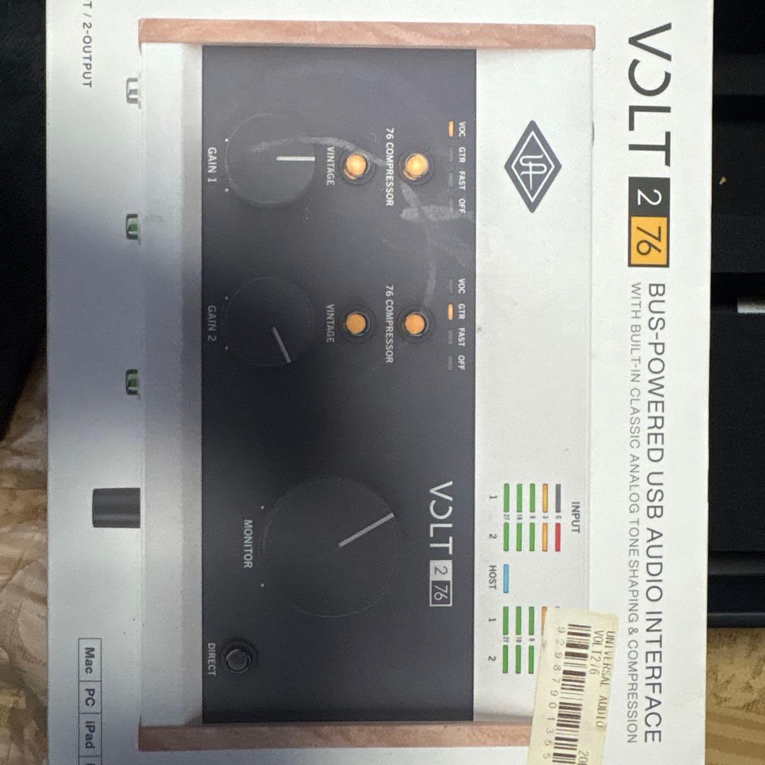 Volt 2 76 USBオーディオインターフェイス