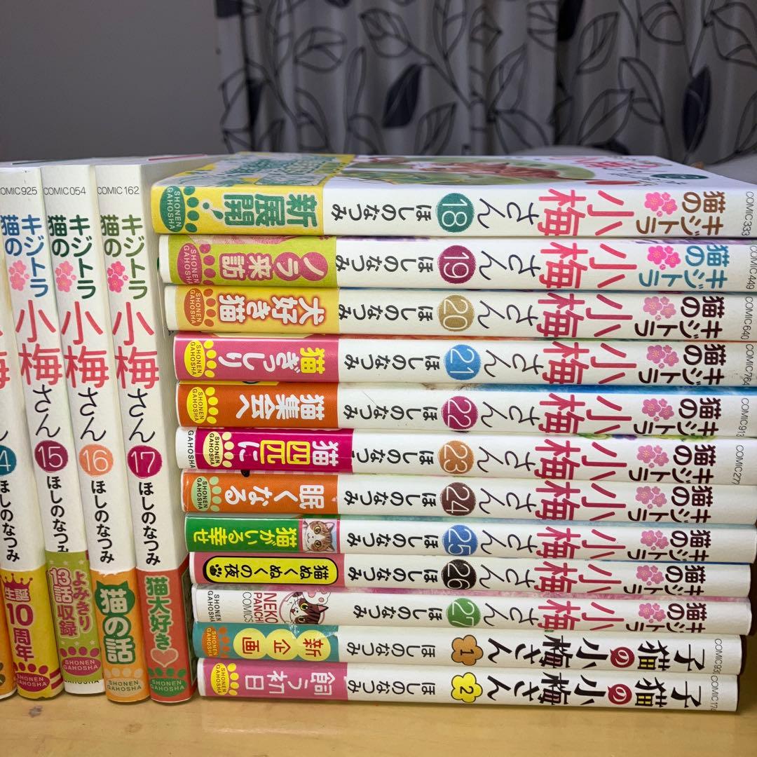 キジトラ猫の小梅さん＋子猫の小梅さん　　ほしのなつみ／少年画報社