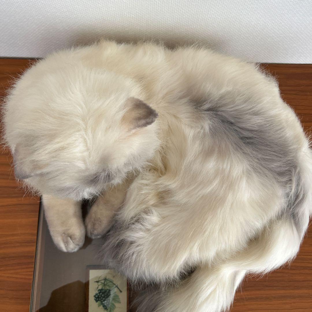 リアルな猫のぬいぐるみ　ヨシトク　YOSHITOKU ヒマラヤン　昭和レトロ