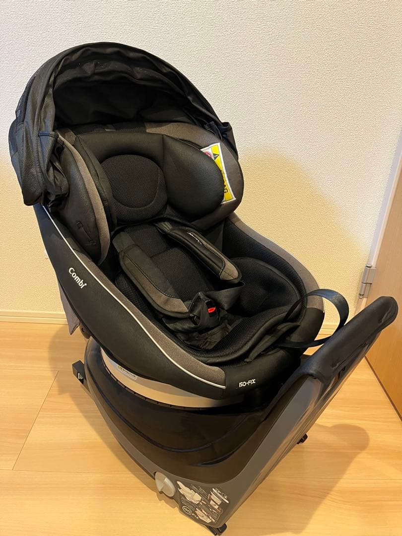 コンビ チャイルドシート クルムーヴスマートISOFIX JG-650 ブラック