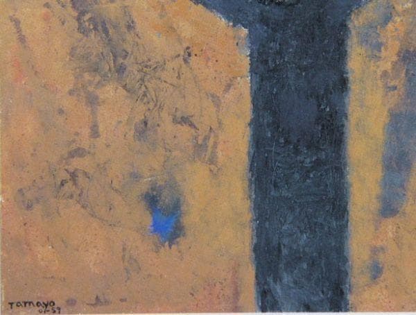 ルフィーノ・タマヨ、『灰色の女』、希少画集画、状態良好、新品木製額・額装付