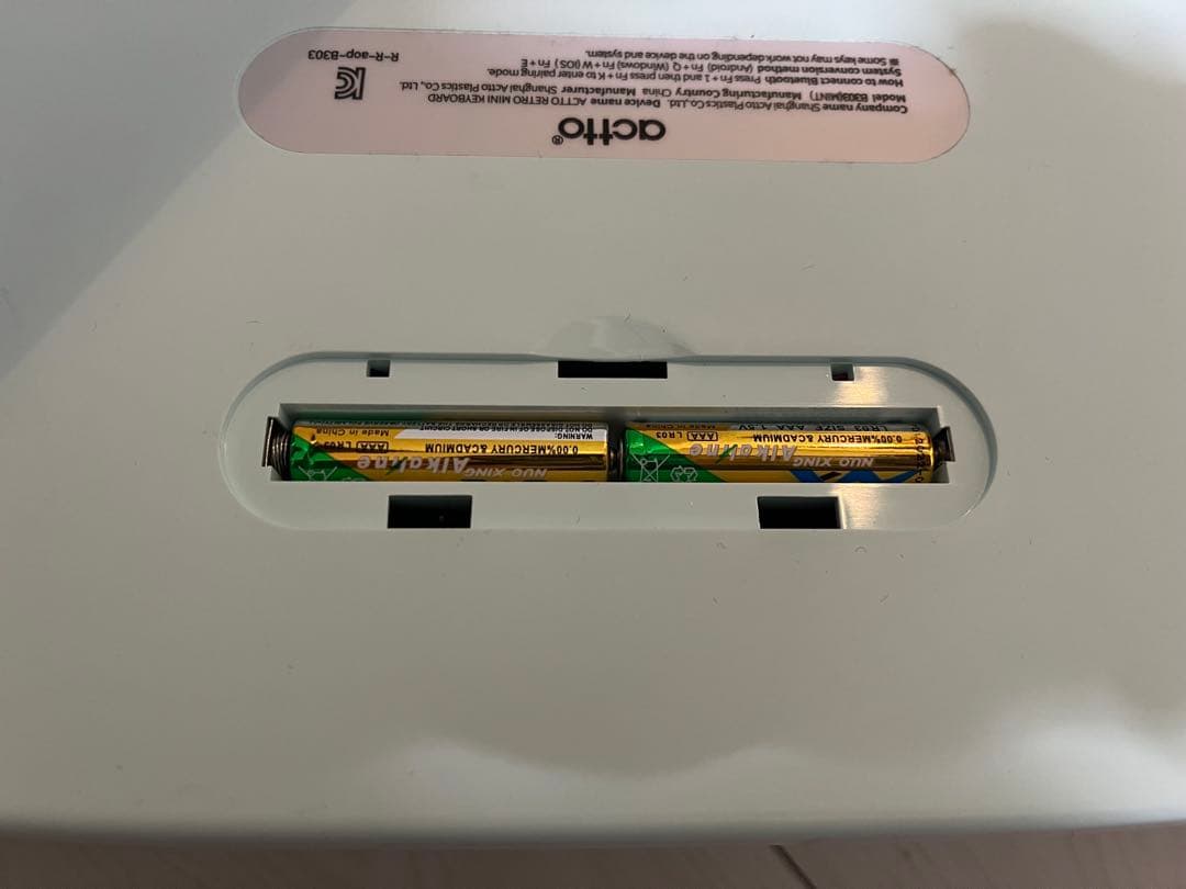 ACTTO レトロミニBluetoothキーボード B303