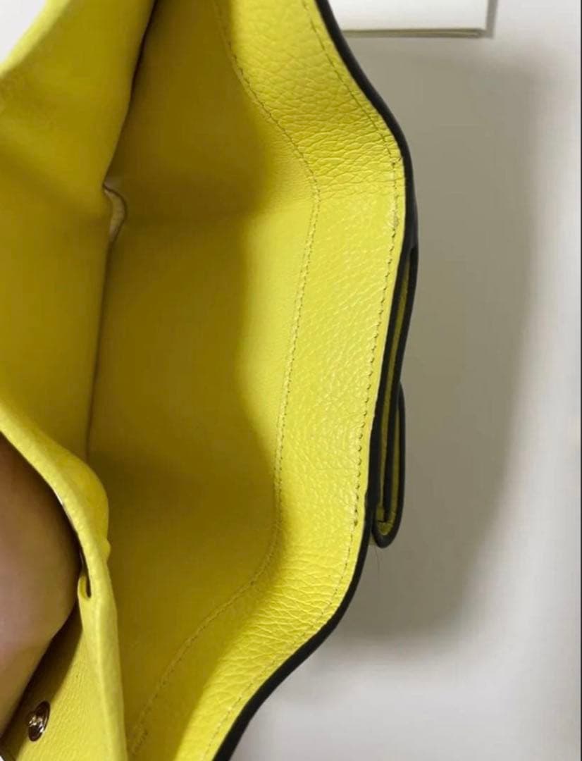 Chloé イエロー 三つ折り財布