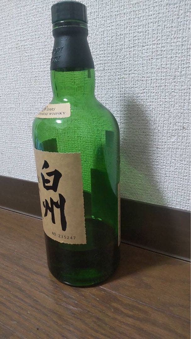 HAKUSHU 18年 シングルモルトウイスキー (中身少しあり)