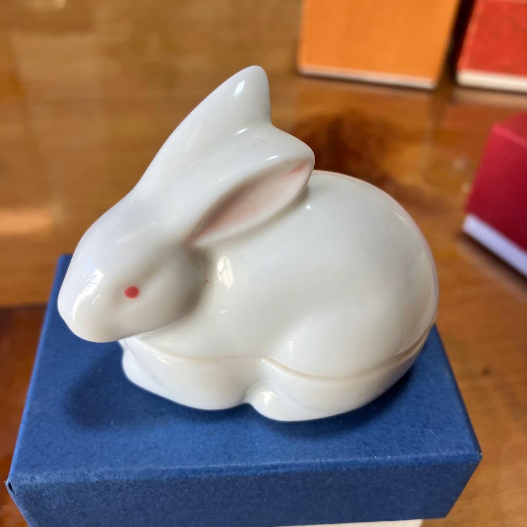 干支香合　干支12種の動物の形をした小さな器