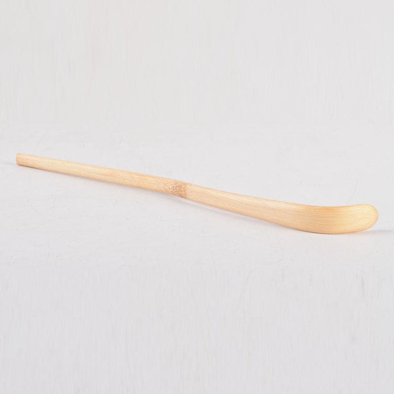 茶道具　茶杓師　影林宗篤作　茶杓　前大徳　福本積應書付　共筒共箱　V　8760