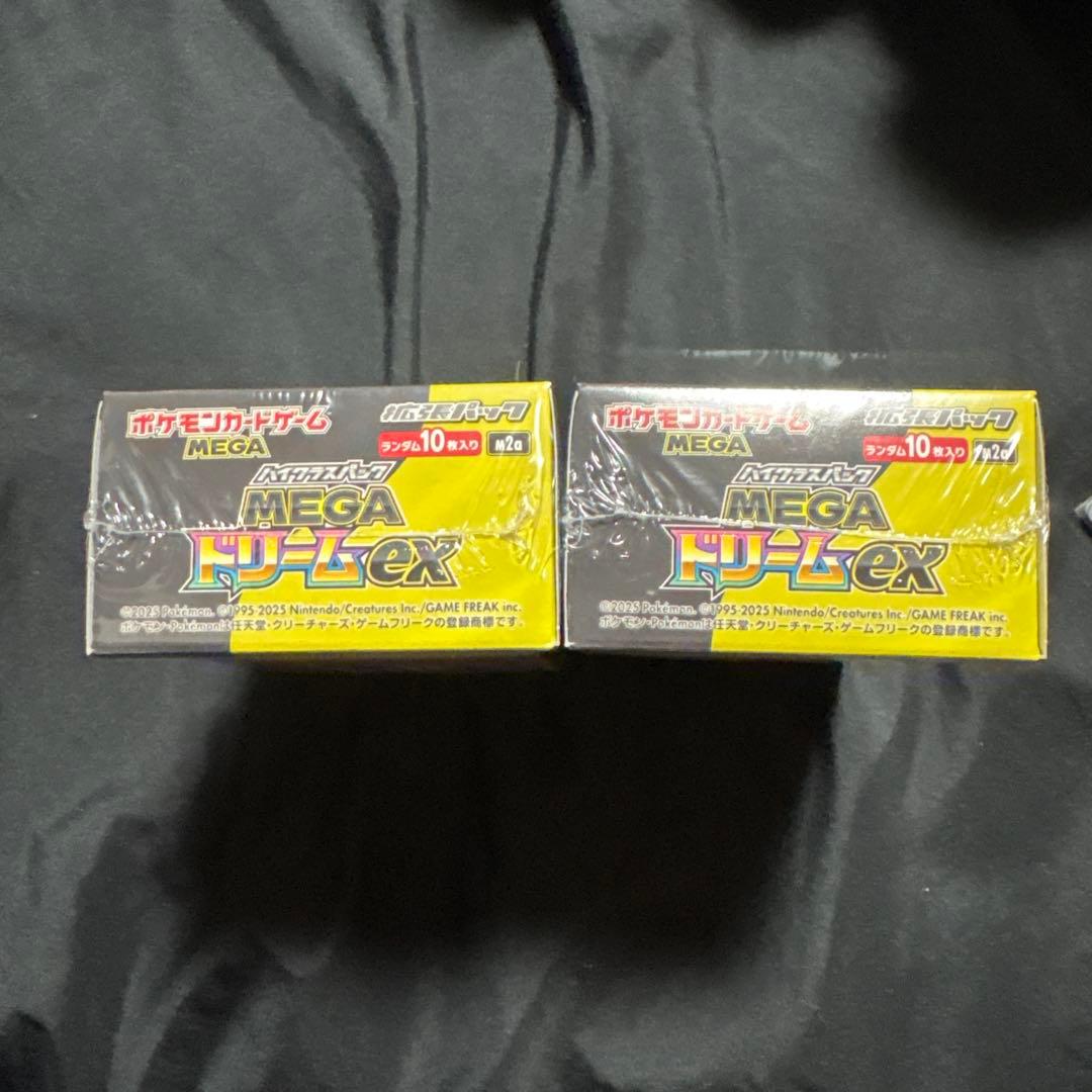 【未開封】ポケモンカードゲーム MEGA ドリームex シュリンク付き