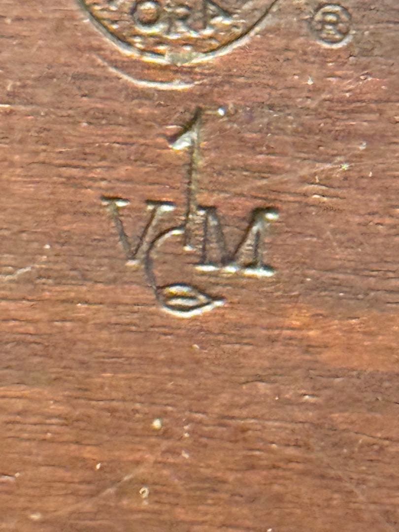 WILLIAMSBURG コロニアルマホガニー製ウィリアムズバーグティーキャディ