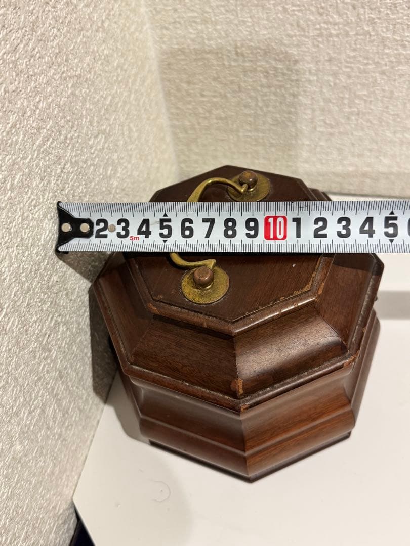 WILLIAMSBURG コロニアルマホガニー製ウィリアムズバーグティーキャディ