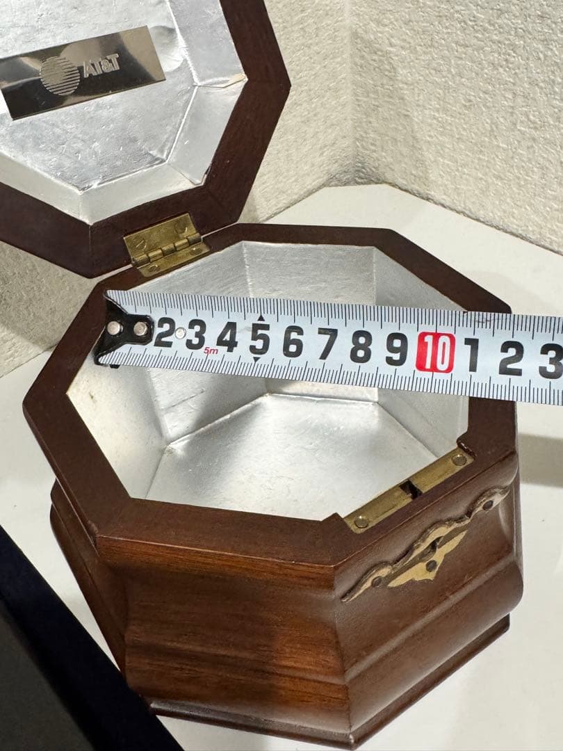 WILLIAMSBURG コロニアルマホガニー製ウィリアムズバーグティーキャディ