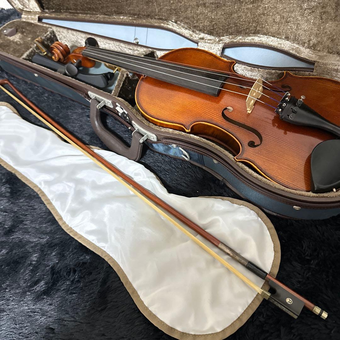 WALTER E. SANDNER 4/4サイズ バイオリン ケース 弓付属