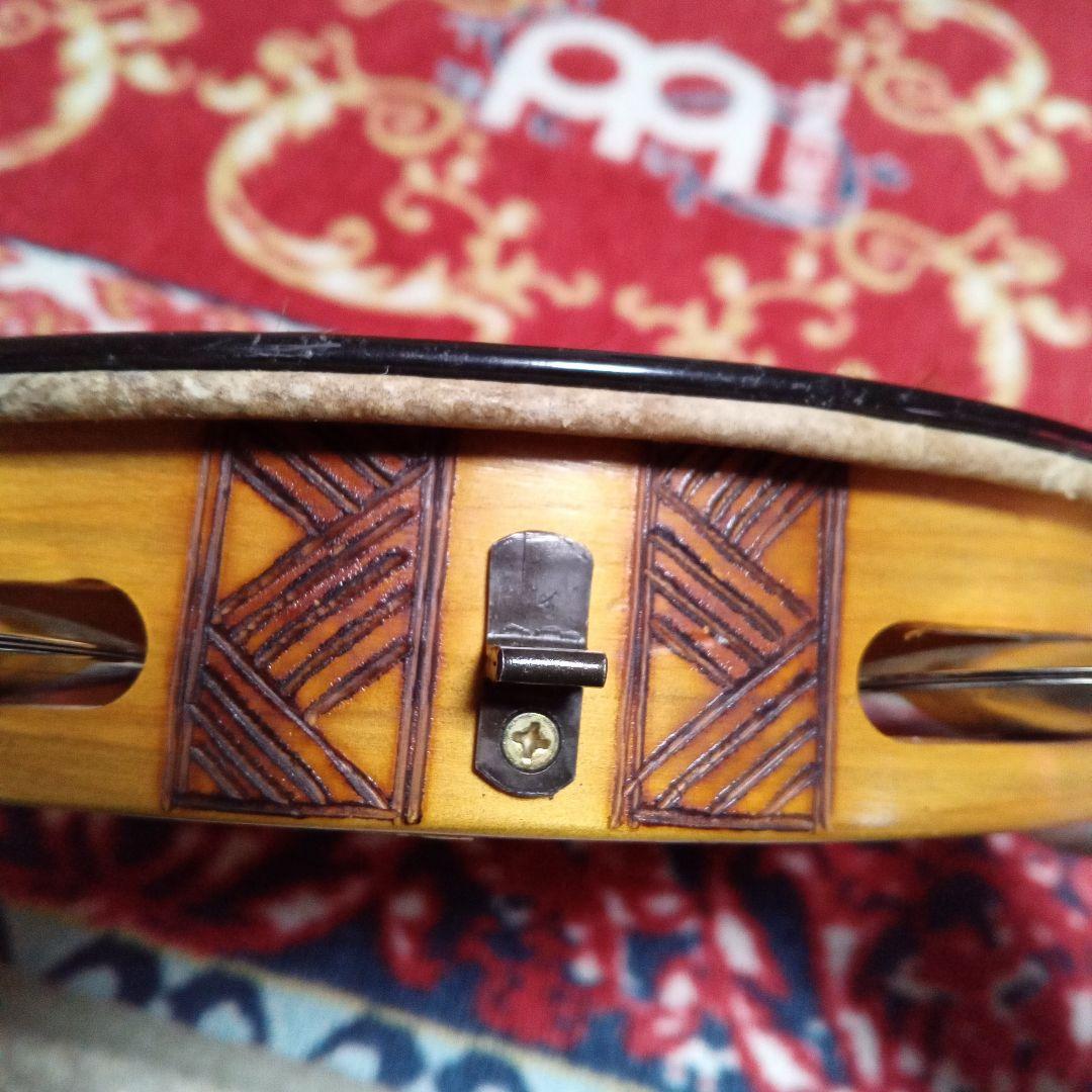 ヤスヒロさま専用商品　※パーツ欠品　パンデイロ　10インチ