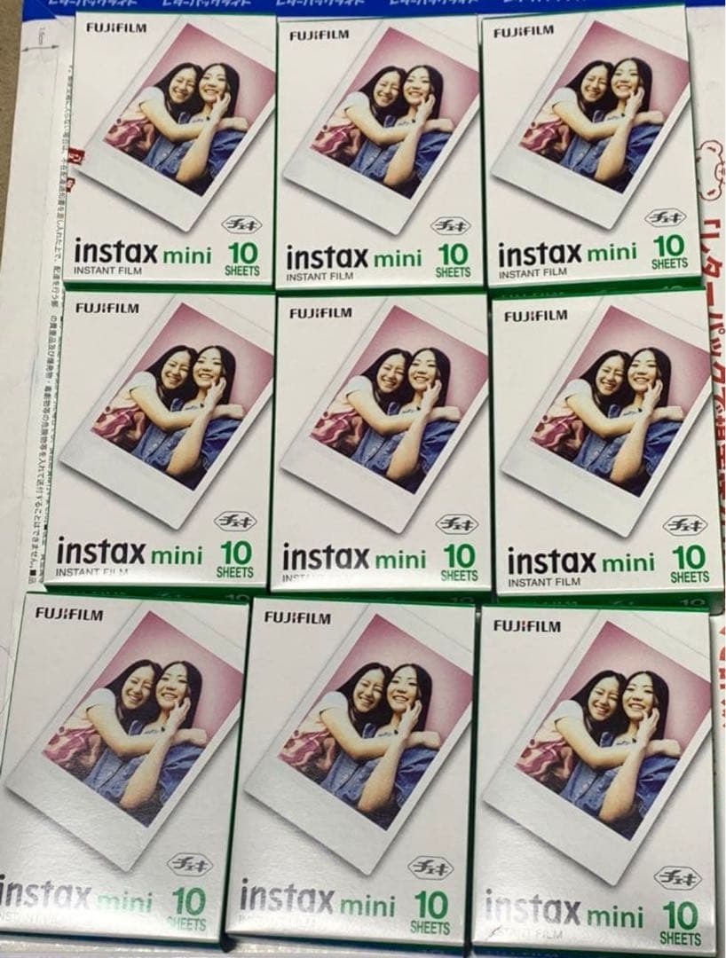FUJIFILM instax mini フィルム 10枚入り 9 個セット
