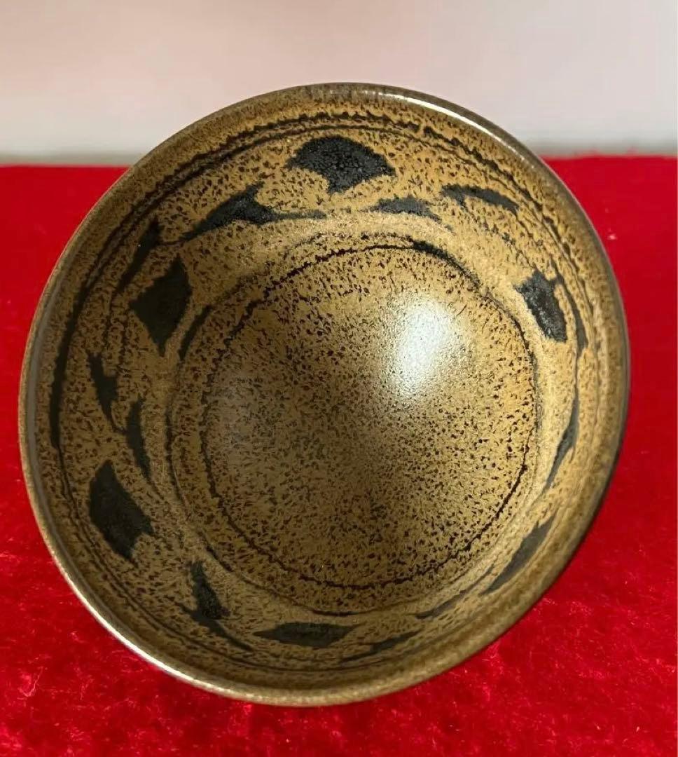 天目茶碗 禾目 建盞 茶道具 建窯。BL2-5-53