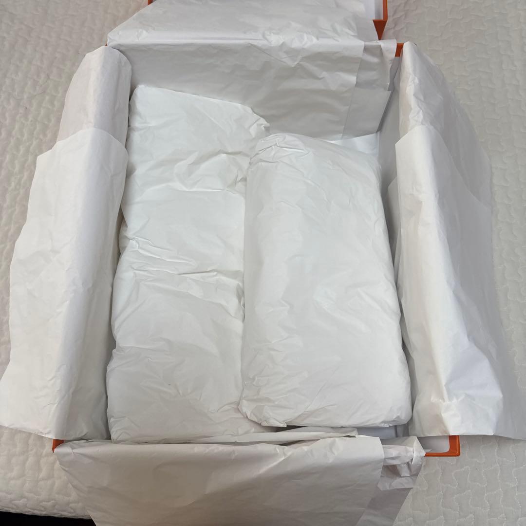 HERMES ギフトボックス オレンジ　エルメス　バーキン