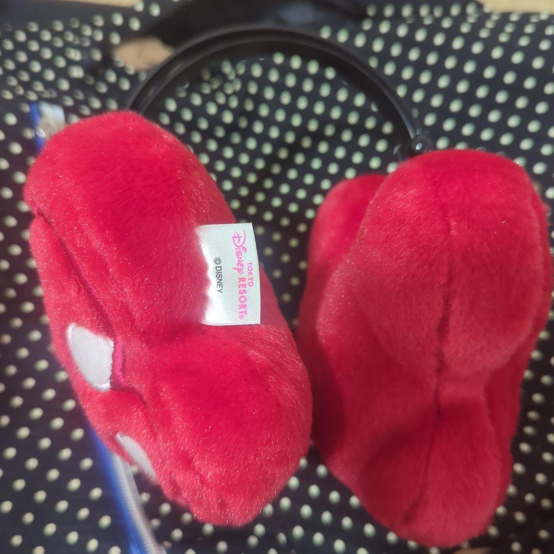 激レア!!!! ディズニー 　耳当て　ミニー　リボン　イヤーマフ