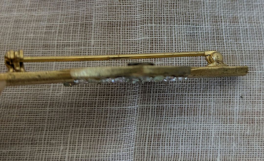 ENSEMBLE購入　CHANEL　シャネル　ラインストーン　ブローチ