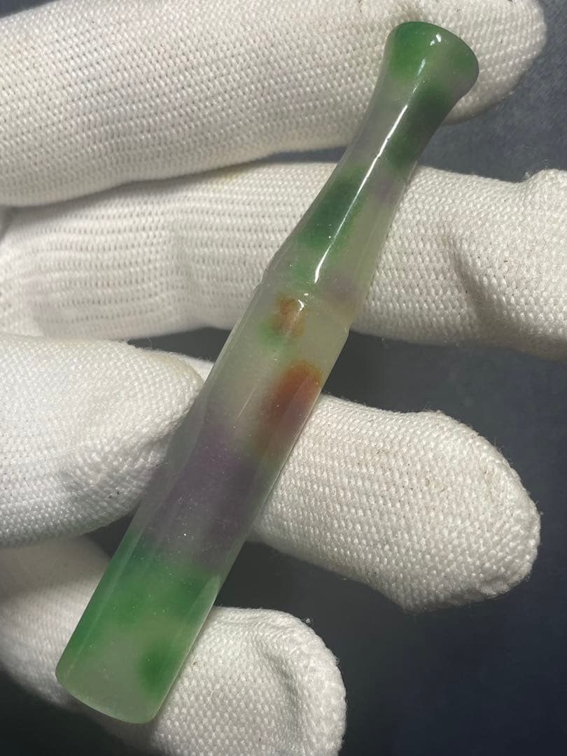 中国骨董品　文玩　文化財　翡翠煙斗　古賞物　古美品　古美術品　551