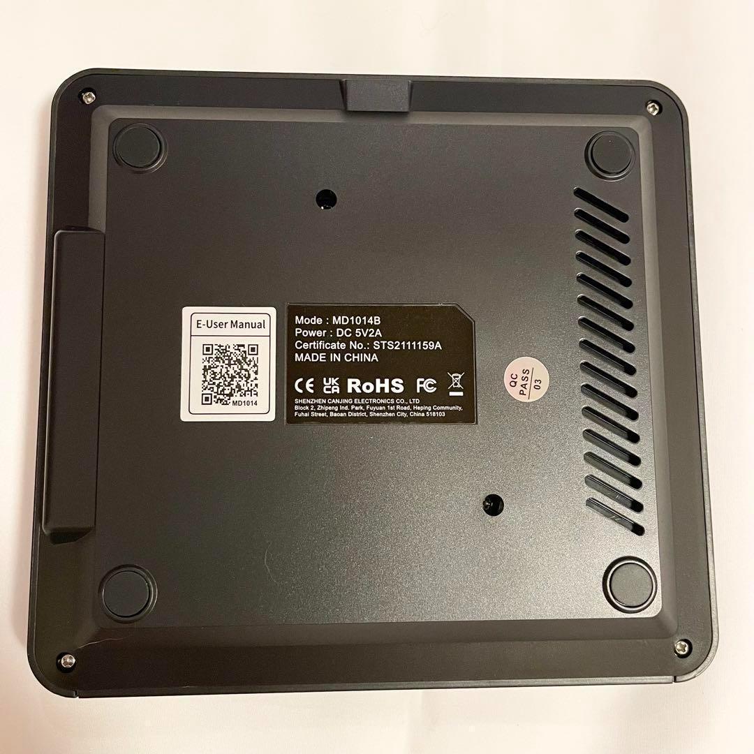 ミニ DVD プレーヤー HDMI 全リージョンフリー 1080P HD 小型