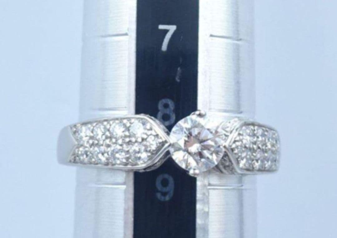 ショーメ プリュム マルチ ダイヤリング 0.31ct/F/VVS2/VG