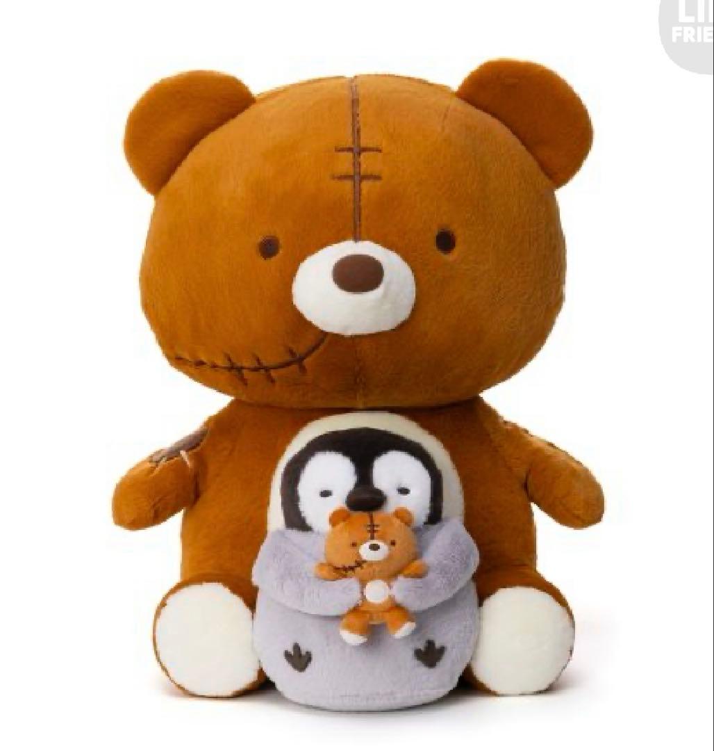 新品 くまさんとぺんちゃんぬいぐるみ(たいせつなもの) ねこぺん日和