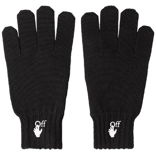 青山店購入 Off-White Hand Off Wool Glovesグローブ
