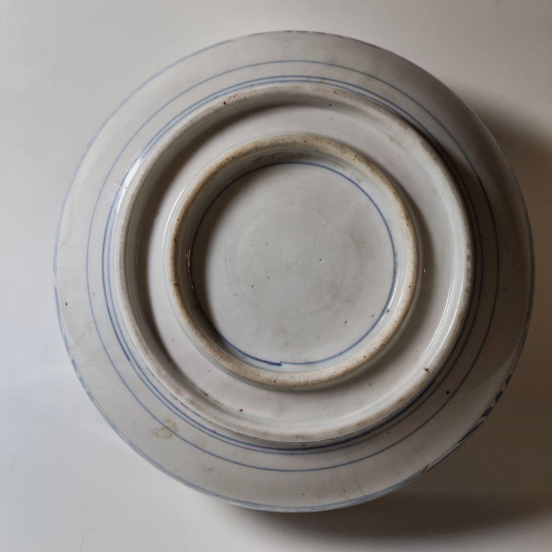 古伊万里　狆鳳凰文大鉢　江戸後期