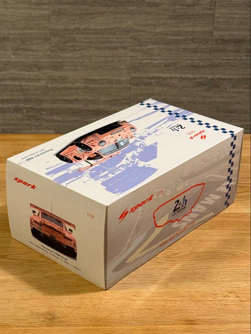 スパーク1/18 ポルシェ 911 RSR ルマン24h 2018 winner