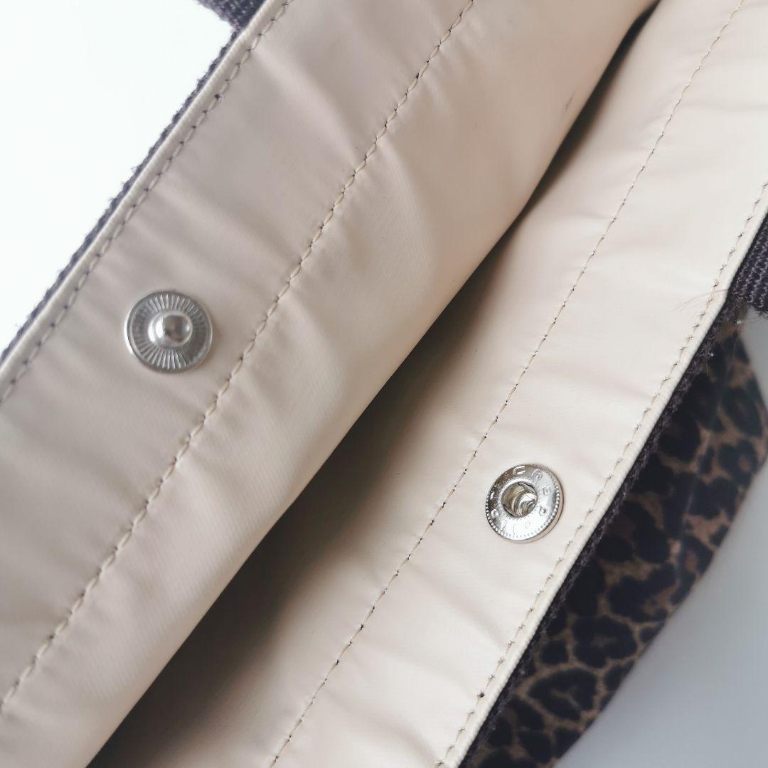 極美品✨エルベシャプリエ 707F パンサー 舟型トート M レオパード