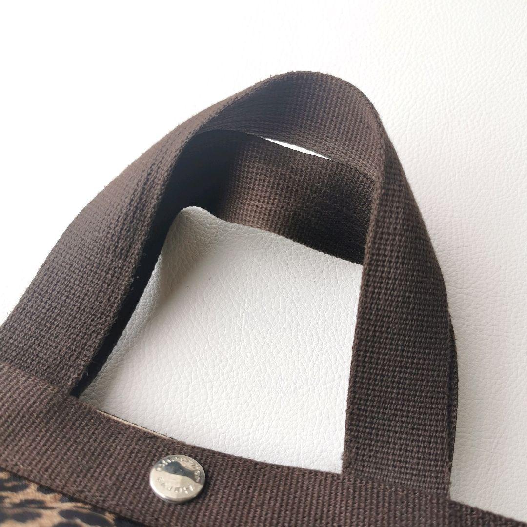 極美品✨エルベシャプリエ 707F パンサー 舟型トート M レオパード