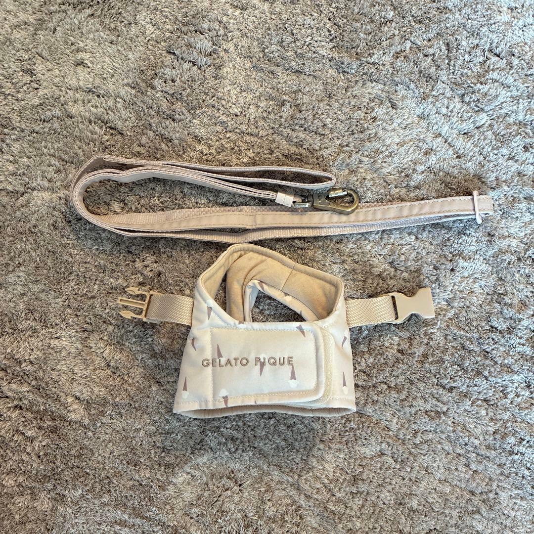 gelato pique【CAT&DOG】モチーフ柄ハーネス+リード