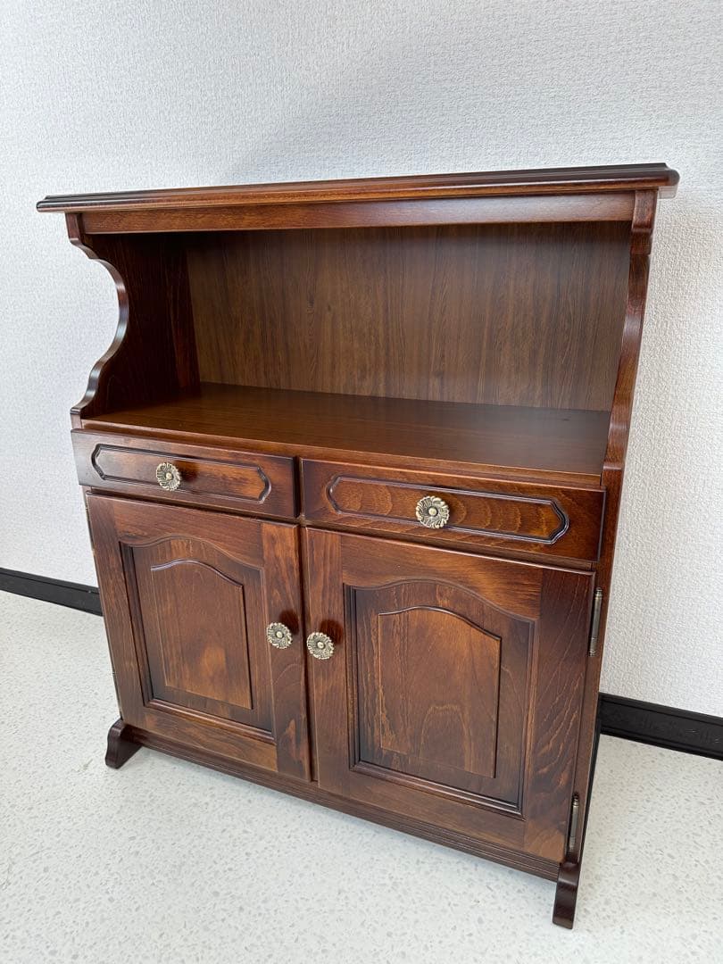 カリモク karimoku コロニアル 電話台 キャビネット ※i4※