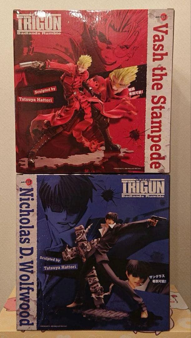 ヴァッシュ・ザ・スタンピード　ニコラス・D・ウルフウッド　コトブキヤ　フィギュア