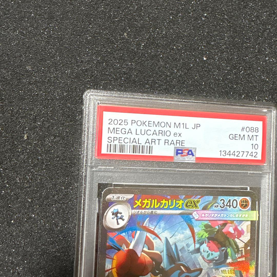 【PSA10 連番】メガサーナイトex SAR &メガルカリオex SAR