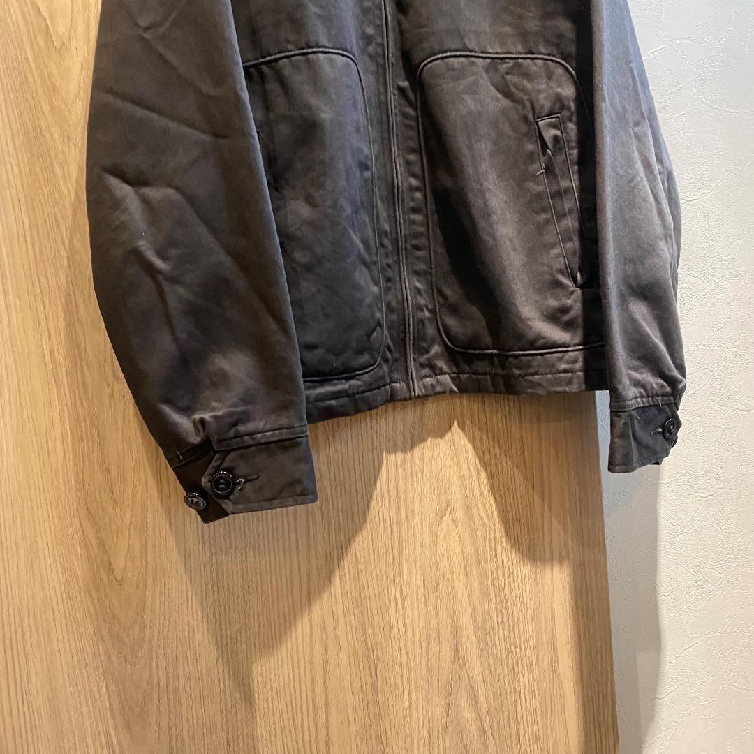 eyedy M ルード系 英字 マリア像 刺繍 ブラック ワークジャケット