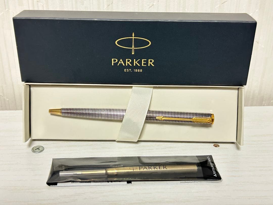 【大幅値下げ中！】PARKER ボールペン プレミア スターリングシルバー