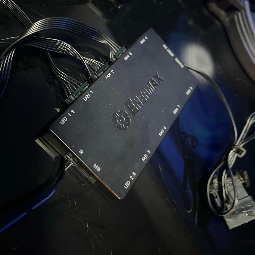 ENERMAX ケースファン RGB 140mm 4個 120mm 3個