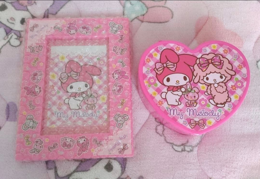 平成レトロ♡マイメロディ♡フォトフレーム ハートミニドレッサー