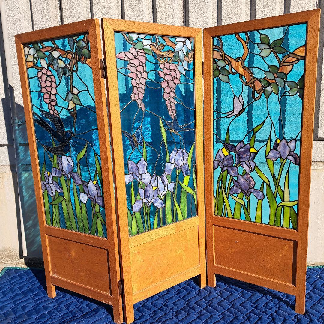 ♡ステンドグラス衝立３連♡