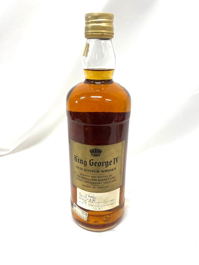 △ 未開栓 King e IV 760ml 48度 スコッチウイスキー