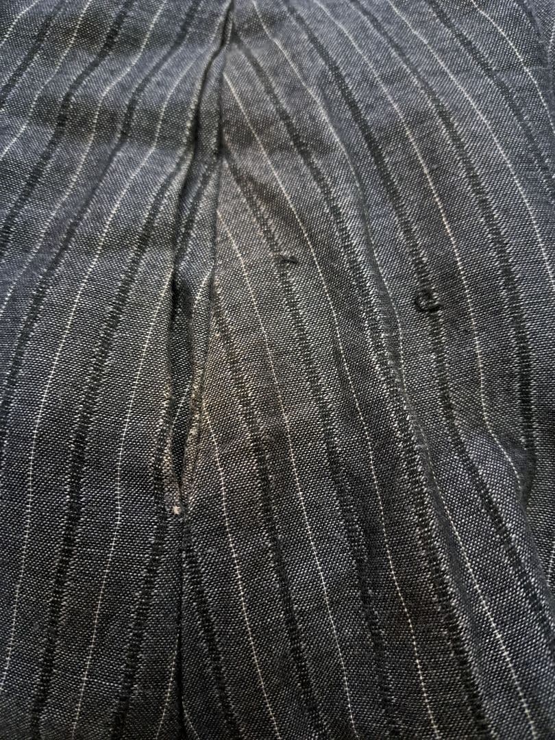 Vivienne Westwood MAN ストライプ リネン サルエルパンツ