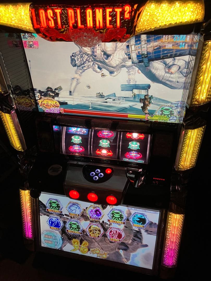 ロストプラネット2 パチスロ　実機　スロット　送料込み