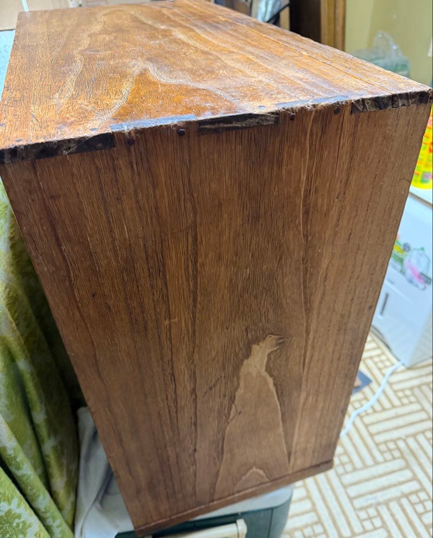 昭和レトロ　茶タンス 水屋箪笥　引き出し付き　たのめるメルカリ便