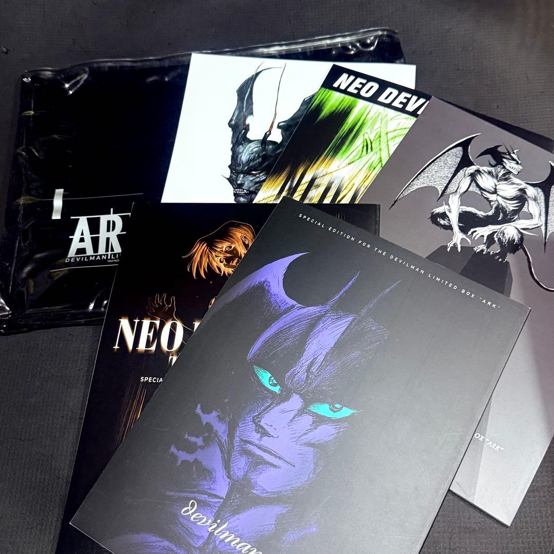 デビルマンARK 限定BOX クリアフィギュア未開封 DVD付 シリアルNo有り