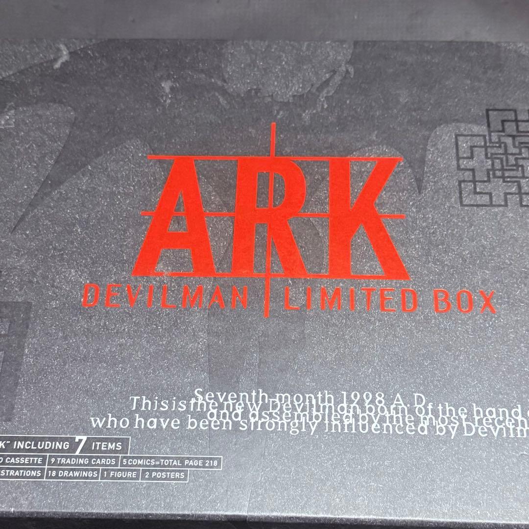 デビルマンARK 限定BOX クリアフィギュア未開封 DVD付 シリアルNo有り
