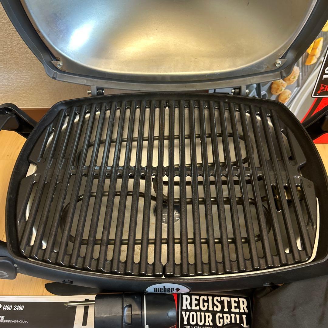 Weber Q1400 電気グリル　プレート付き
