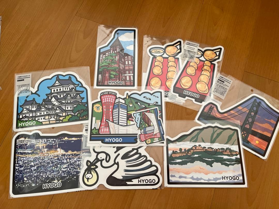 ご当地フォルムカードセット　ミニカードおまけつき