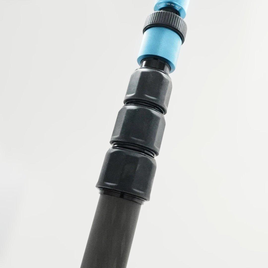 【未使用】SIRUI 自立式カーボン4段一脚 ＋ビデオ油圧式雲台セット